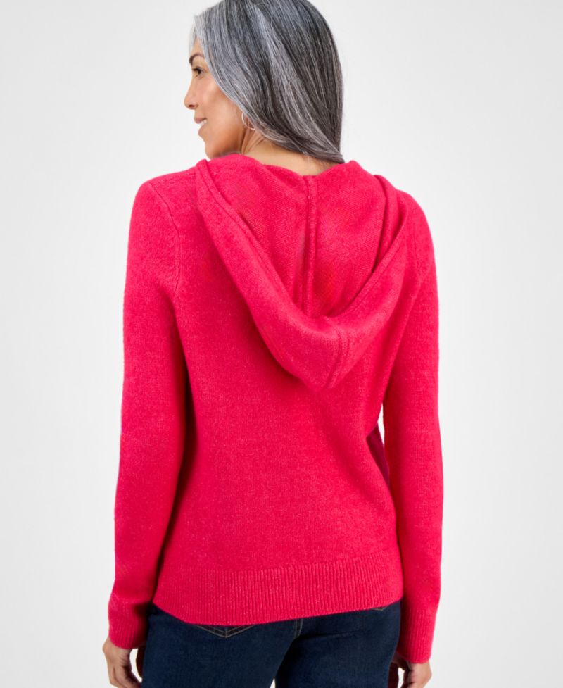 Women's LuxLounge Split-Neck Hoodie