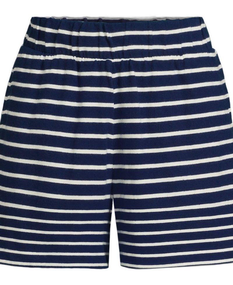 Women's Mariner Pull-On Striped Shorts, 5" Inseam