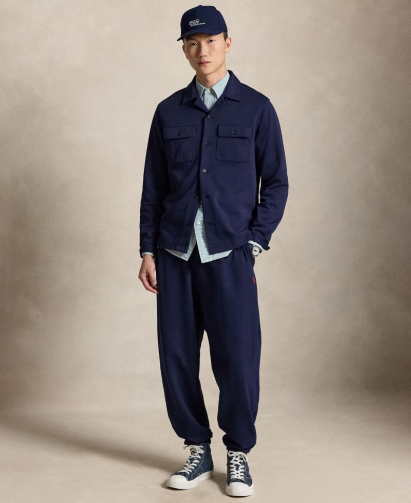 Men's Double-Knit Camp Shirt