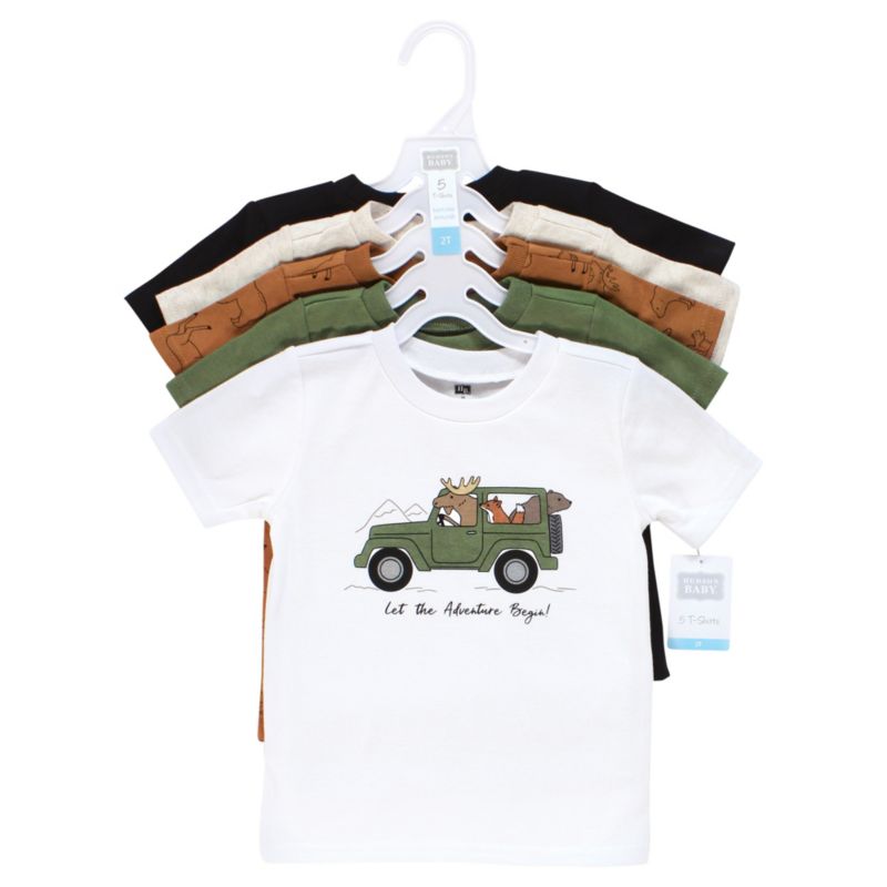 Baby Boys Hudson Short-Sleeve Crewneck Shirts