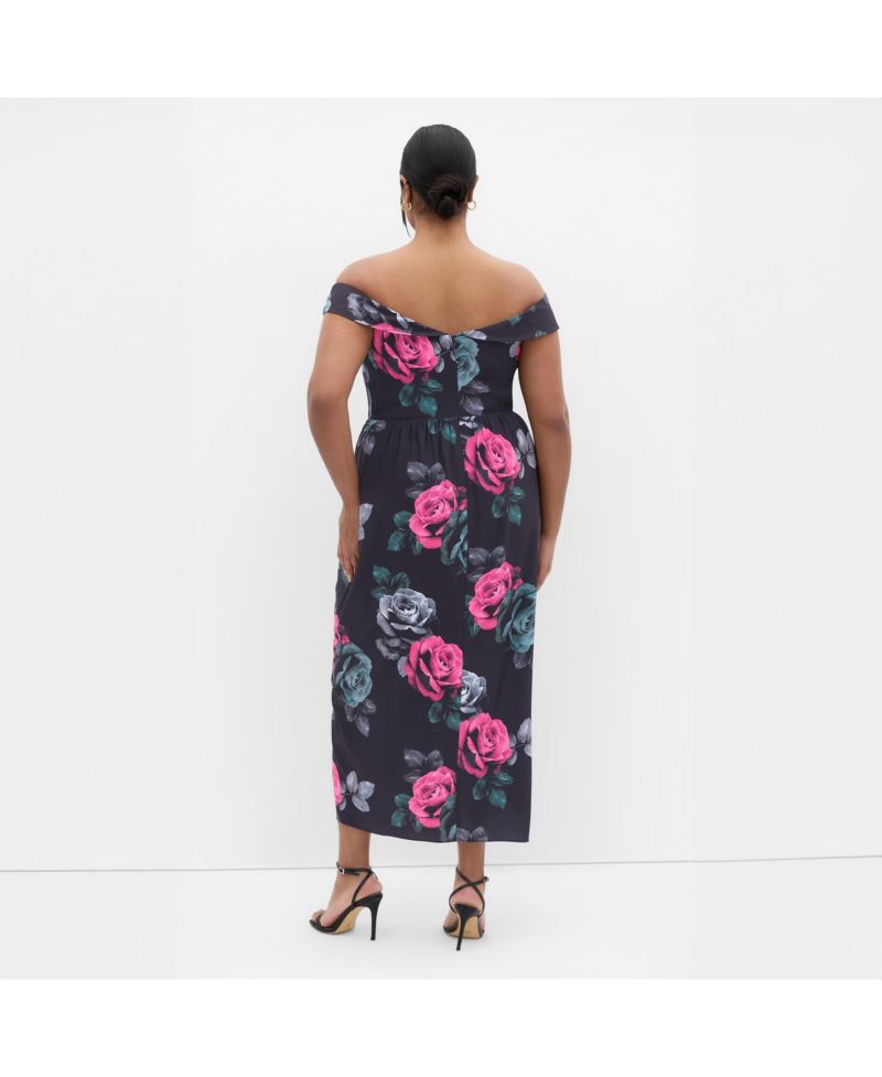 Women's Claire Print Off Shoulder Dress