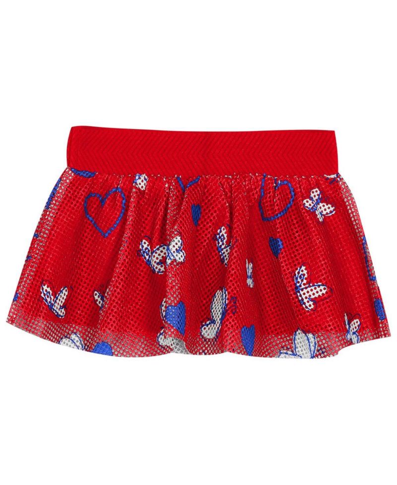 Baby Girls 2-Piece Philadelphia Phillies Bodysuit, Headband and Skirt Set
