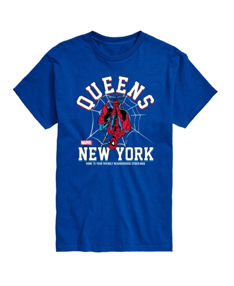 Men's Spider-Man Queens New York Short Sleeve T-Shirt