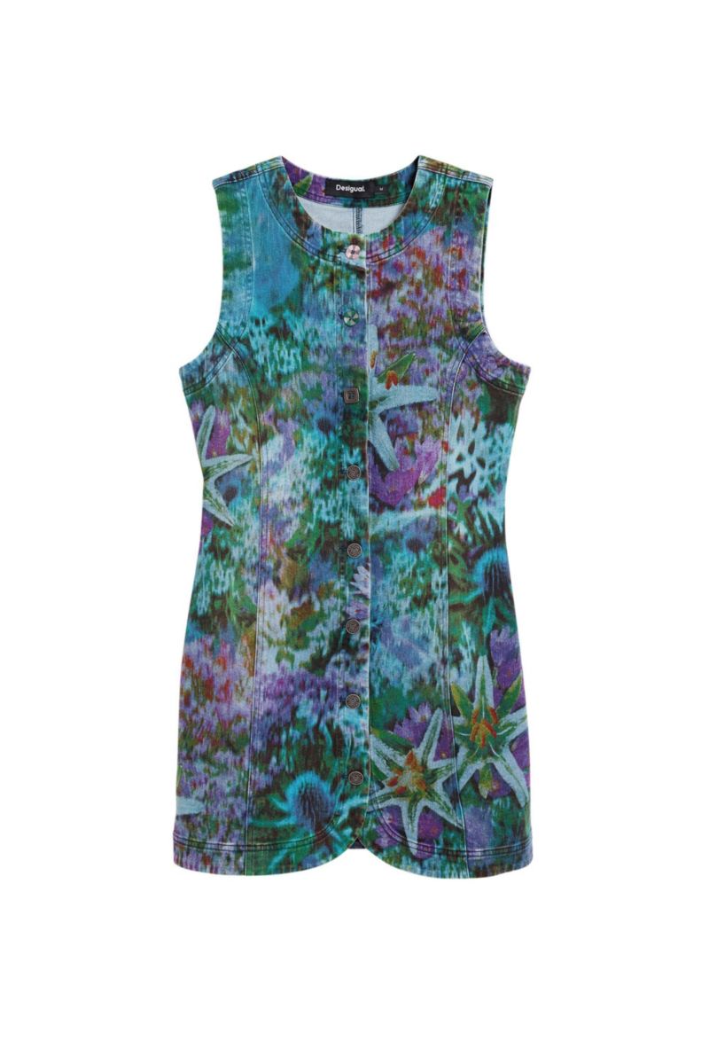 Women's Denim garden dress