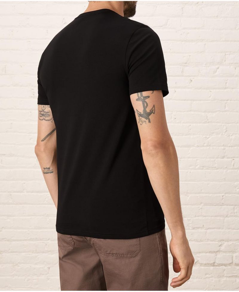 Men's Luxe Signature Slim Crew Neck Tee Made With Organic Cotton