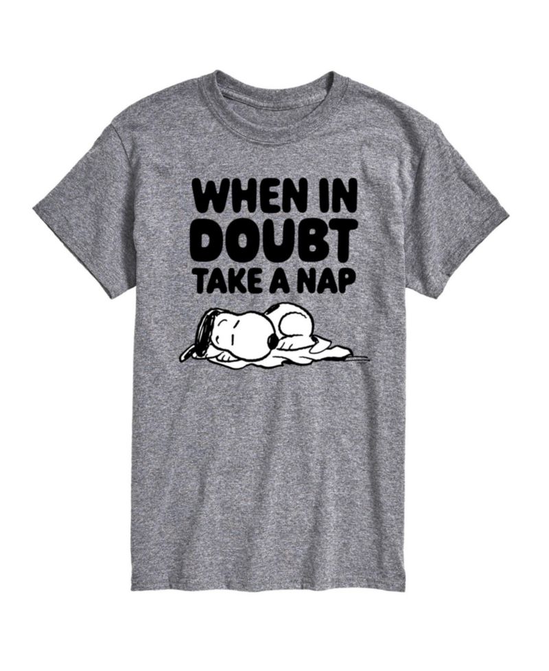 Hybrid Apparel Snoopy Nap Men's Short Sleeve Tee