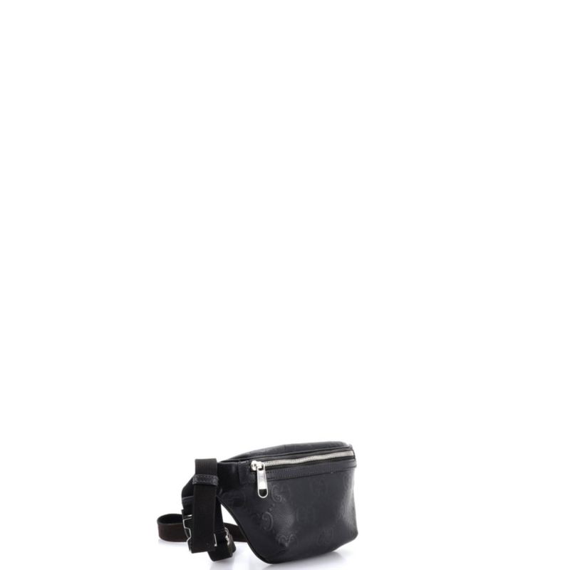 Small Belt Bag GG Embossed Perforated Leather