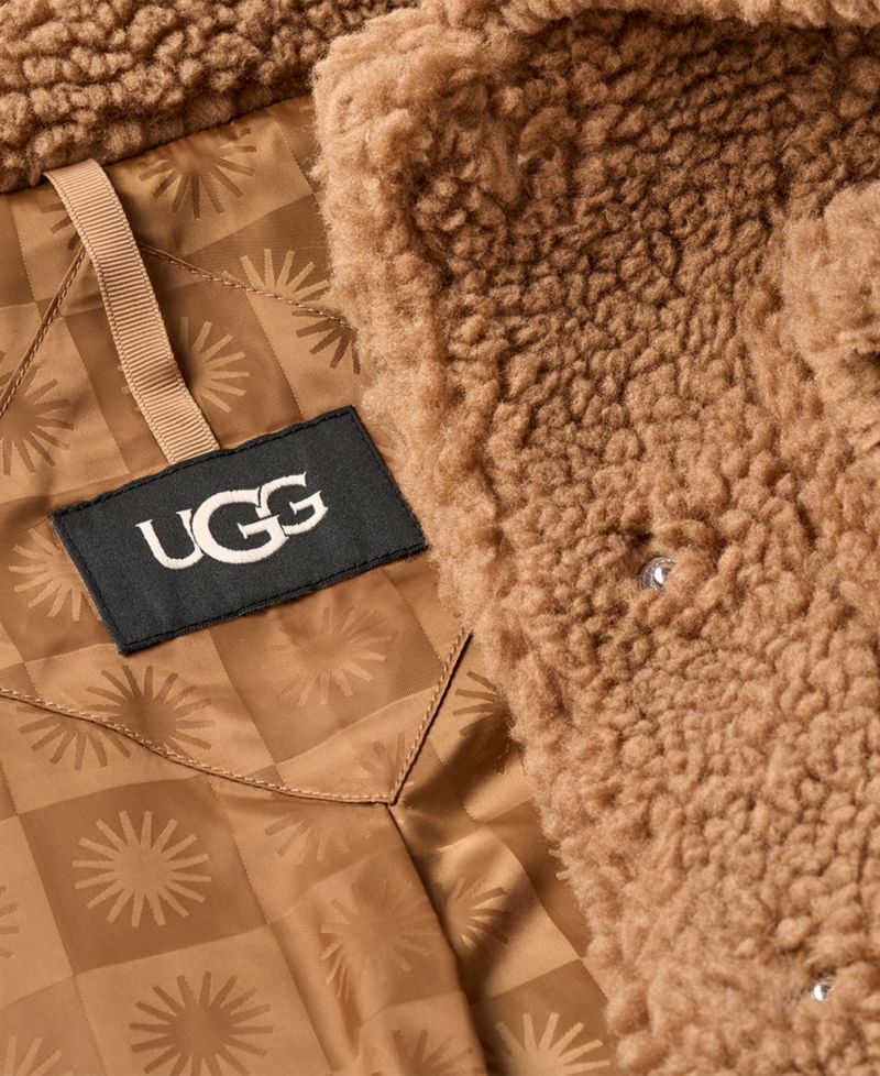 UGG Women's Frankie Collared Neck Short Trucker Jacket