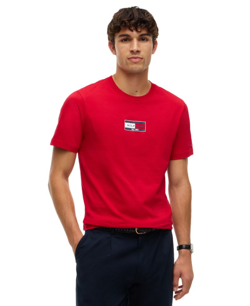 Men's Brand Love Small Flag T-Shirt
