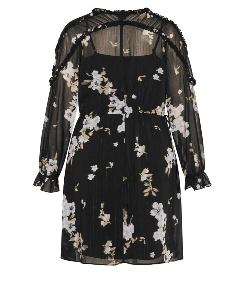 Plus Size Amira Print Dress