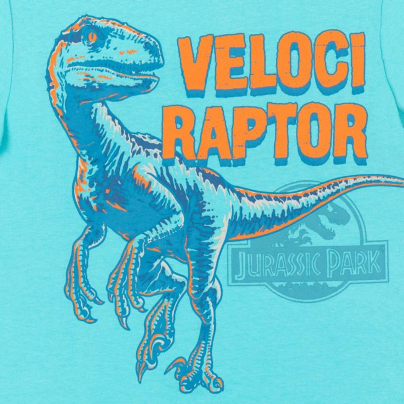 Boys Jurassic World Jurassic World Dinosaur T-Rex 4 Pack T-Shirts