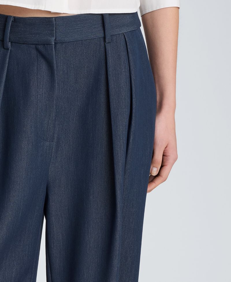 Women's High-Rise Belted Cuff Pants