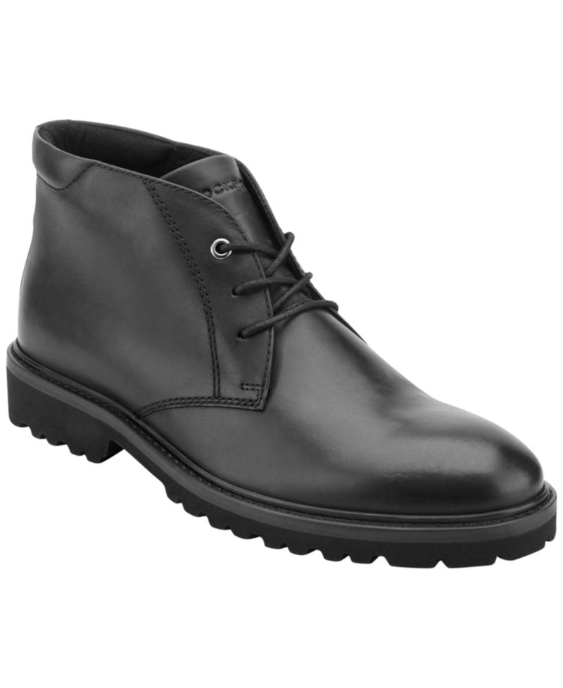 Merrick Waterproof Lace-Up Suede Chukka Boots