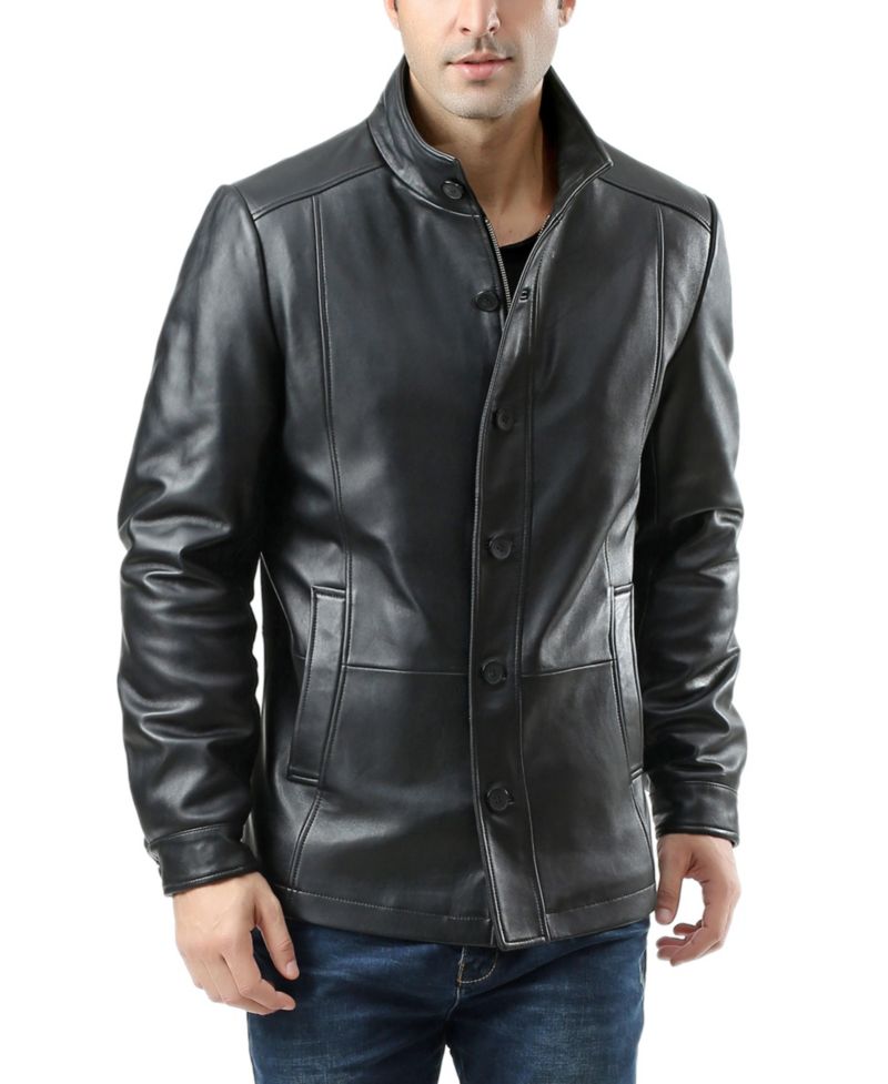 Men's Brady Leather City Car Coat