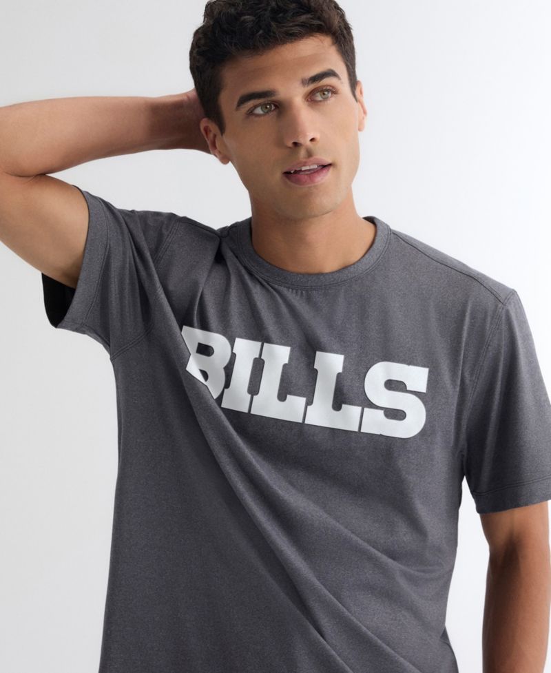 Men's Charcoal Buffalo Bills Clutch T-Shirt