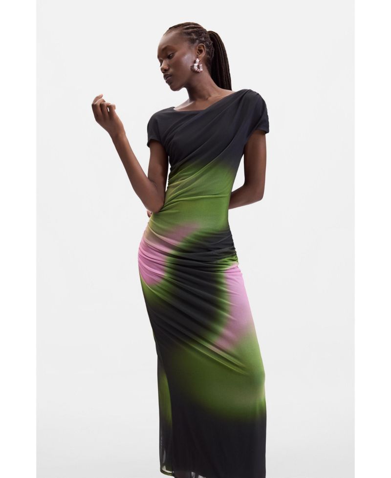 Women's Gradient tulle dress