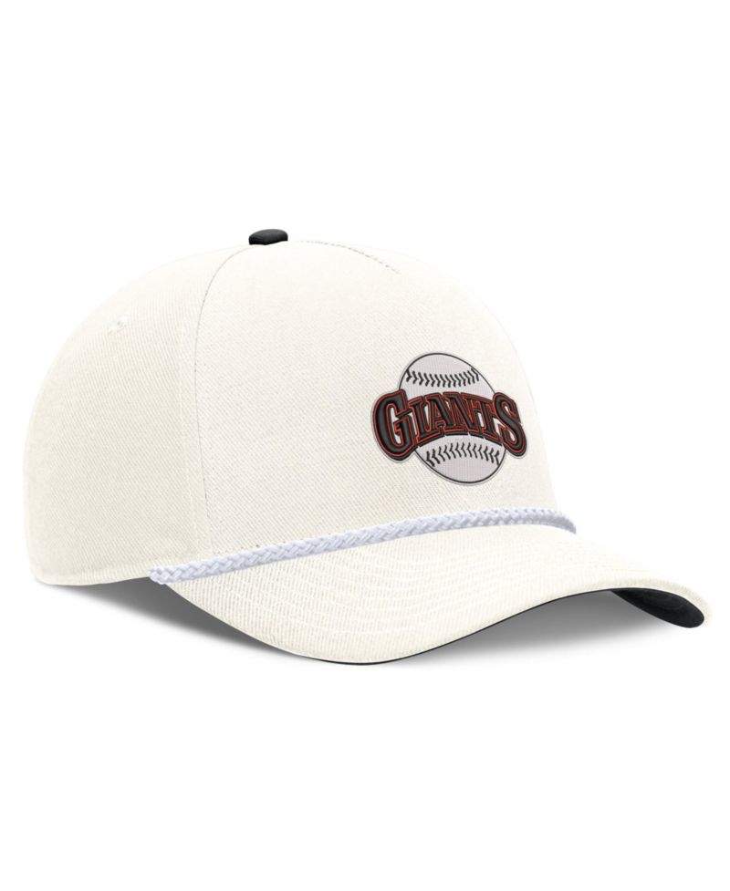 Men's Cream San Francisco Giants Cooperstown Rise Adjustable Hat
