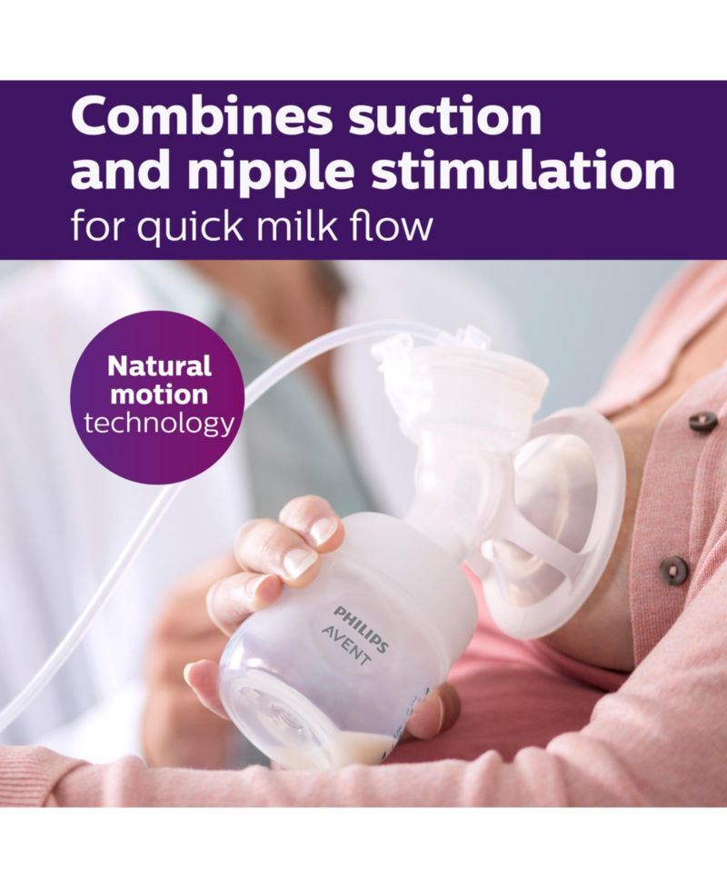 Double Electric Premium Breast Pump with Natural Motion Technology