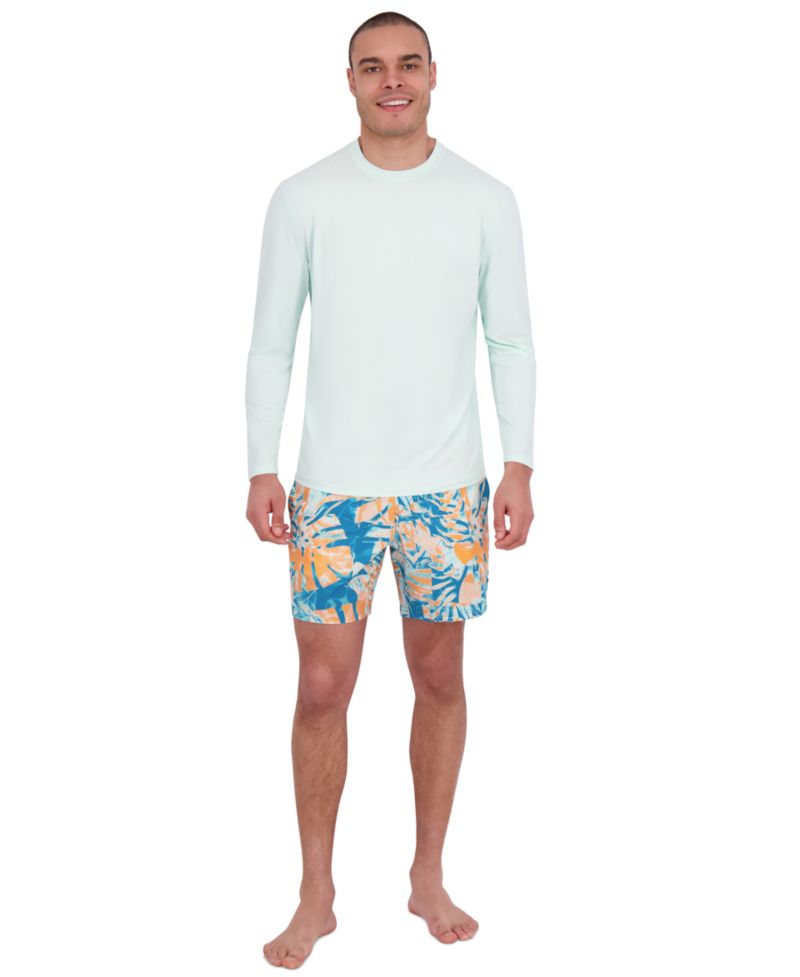 Men's Long-Sleeve Crewneck Rashguard
