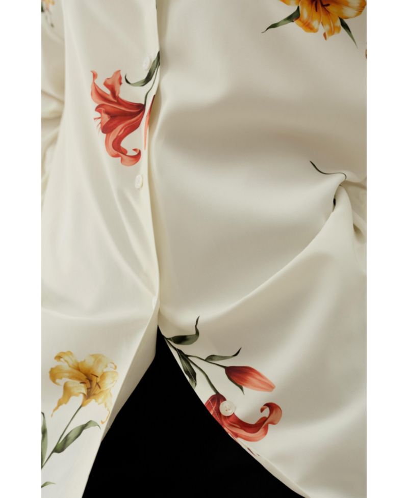 Women's Print Oversize Top