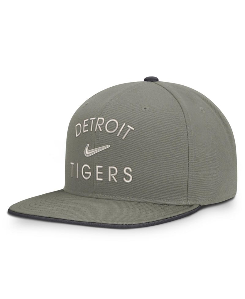 Men's Olive Detroit Tigers Pro Dri-FIT Snapback Hat