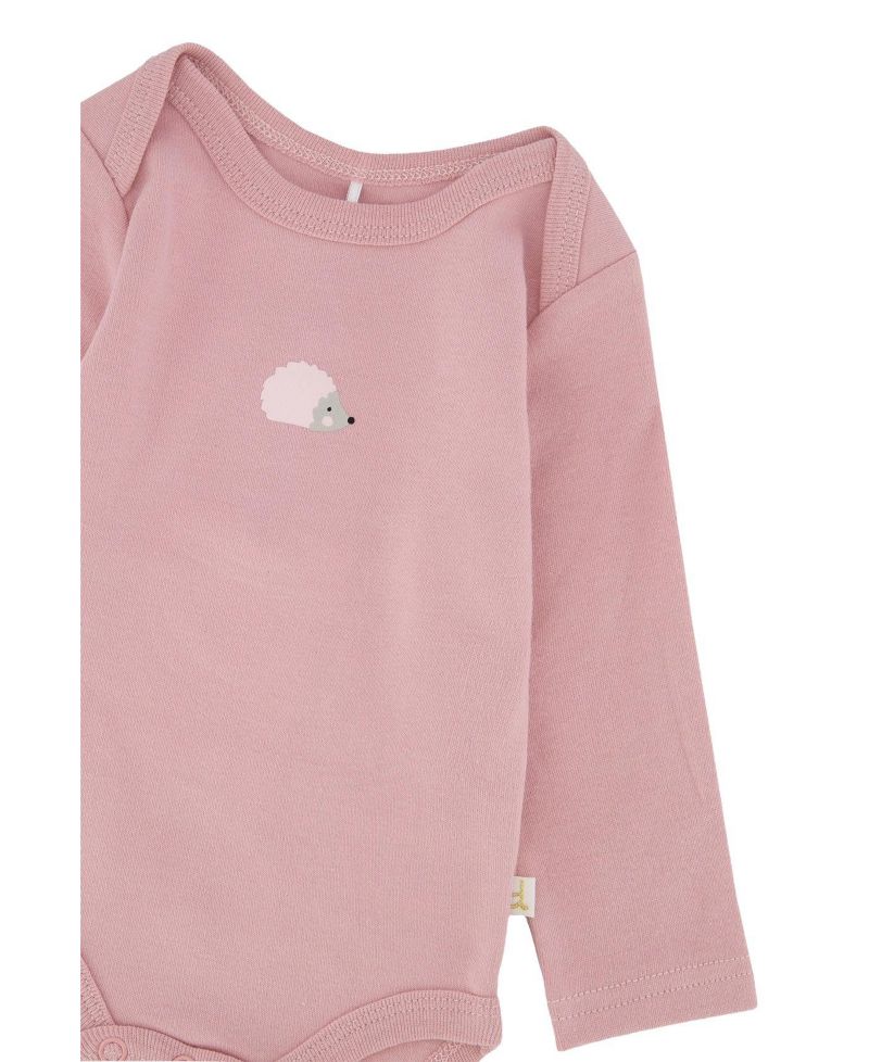 Baby Girl ( 3M to 24 M ) Cotton Onesie Dusty