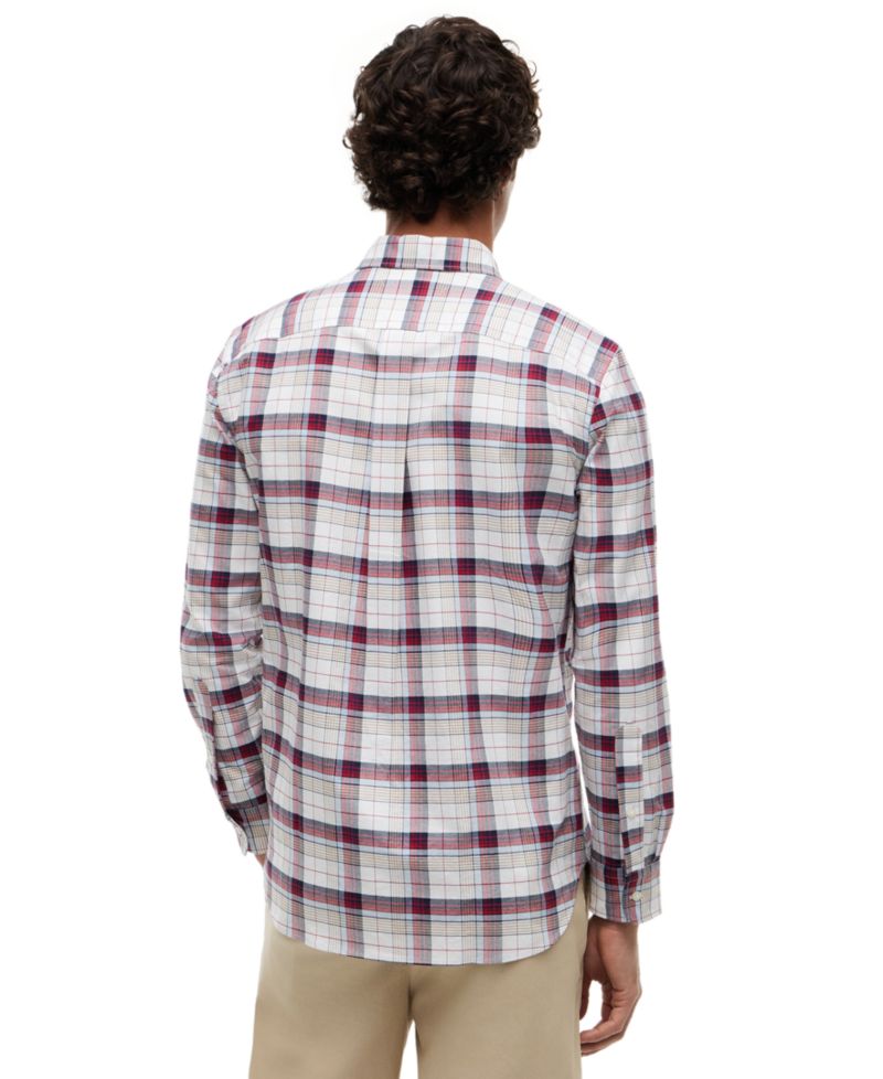 Men's Oxford Medium Check Regular-Fit Shirt
