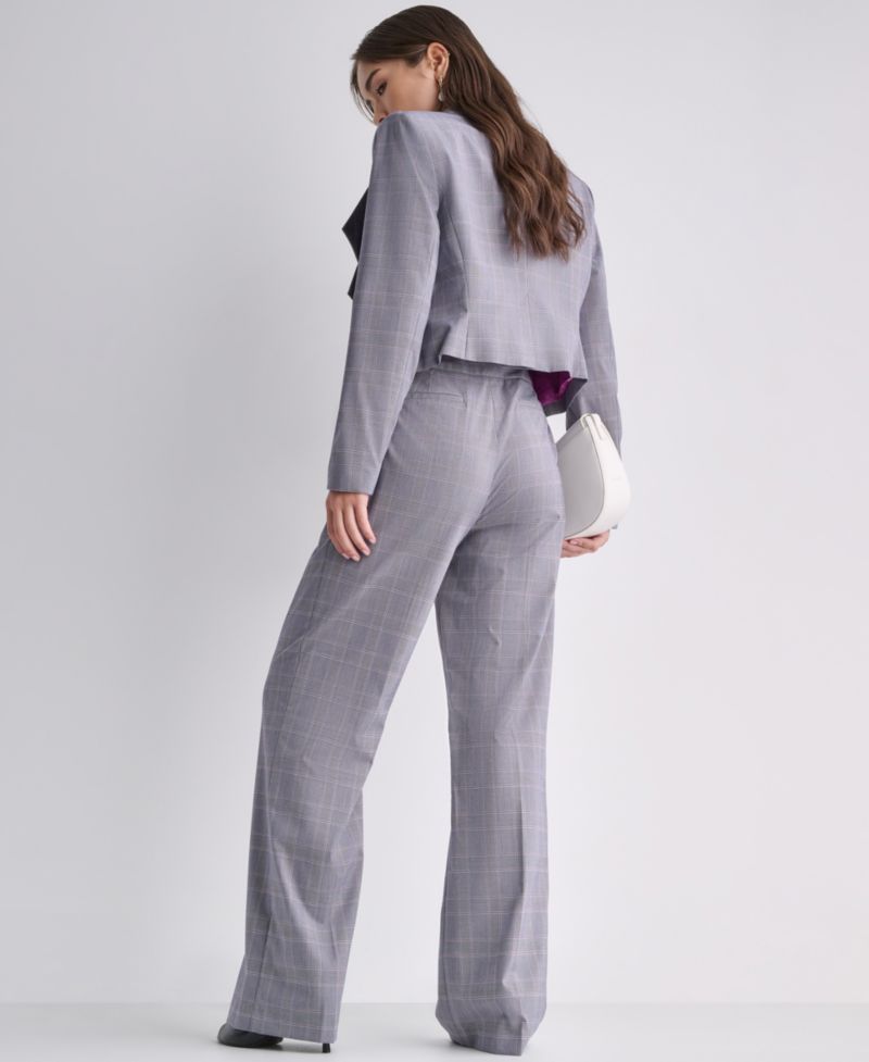 Women's Pleated Wide-Leg Pants