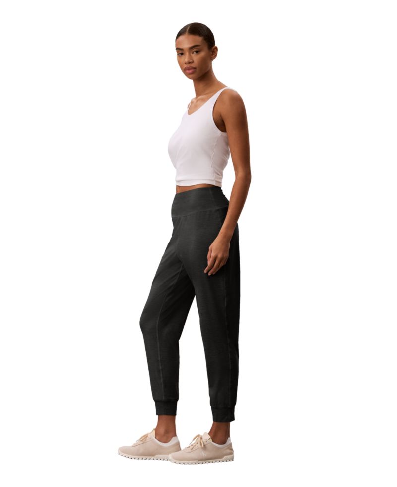 Women's Soft Melange Pull-On Ankle-Length Joggers
