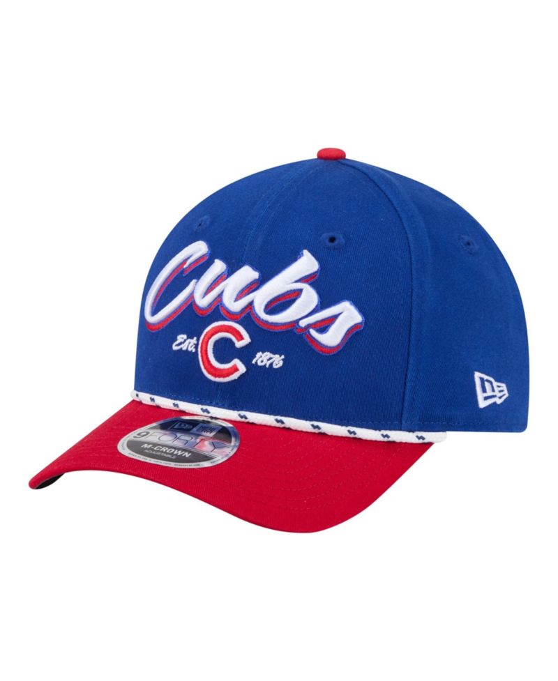 Men's Royal/Red Chicago Cubs Team Loyal 9FORTY M-Crown Adjustable Hat