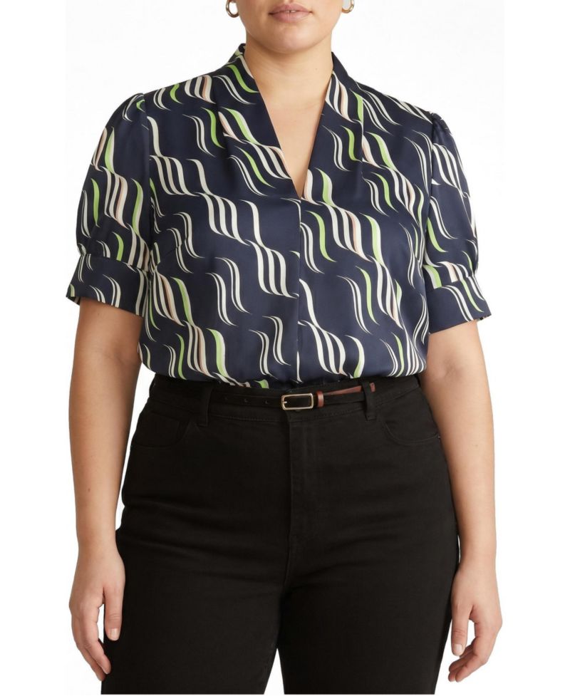 Plus Size Beatrice Soft Satin Top