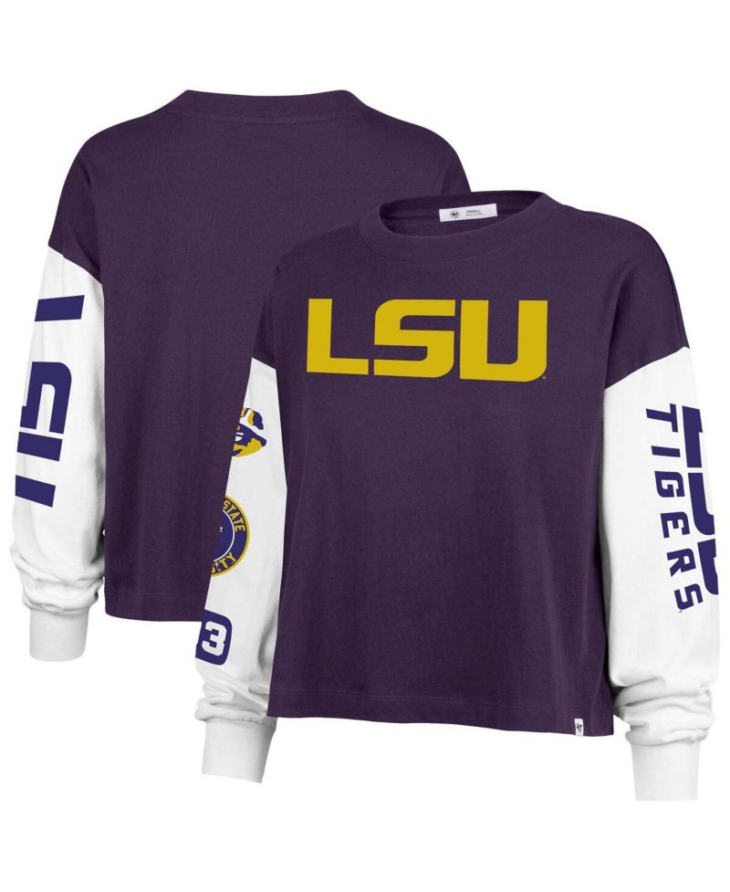 Women's Purple LSU Tigers Sydney Long Sleeve T-Shirt