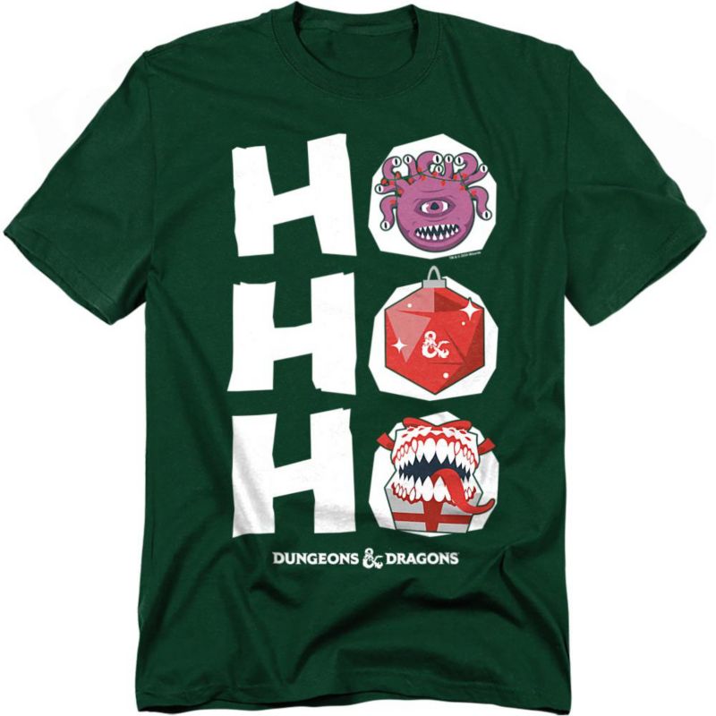 Men's Dungeons Dragons Christmas T-Shirt