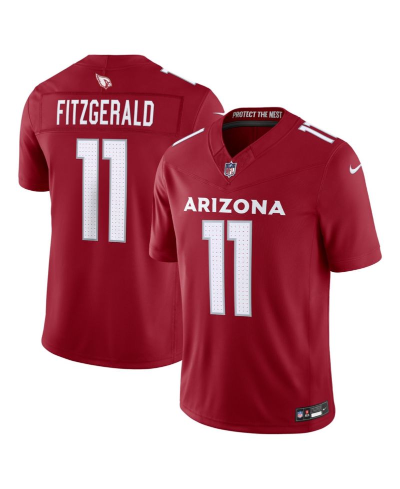 Men's Larry Fitzgerald Cardinal Arizona Cardinals Vapor F.U.S.E. Stitched Retired Limited Jersey