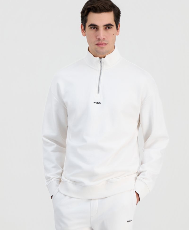 Men's Durty Relaxed-Fit Half-Zip Sweatshirt