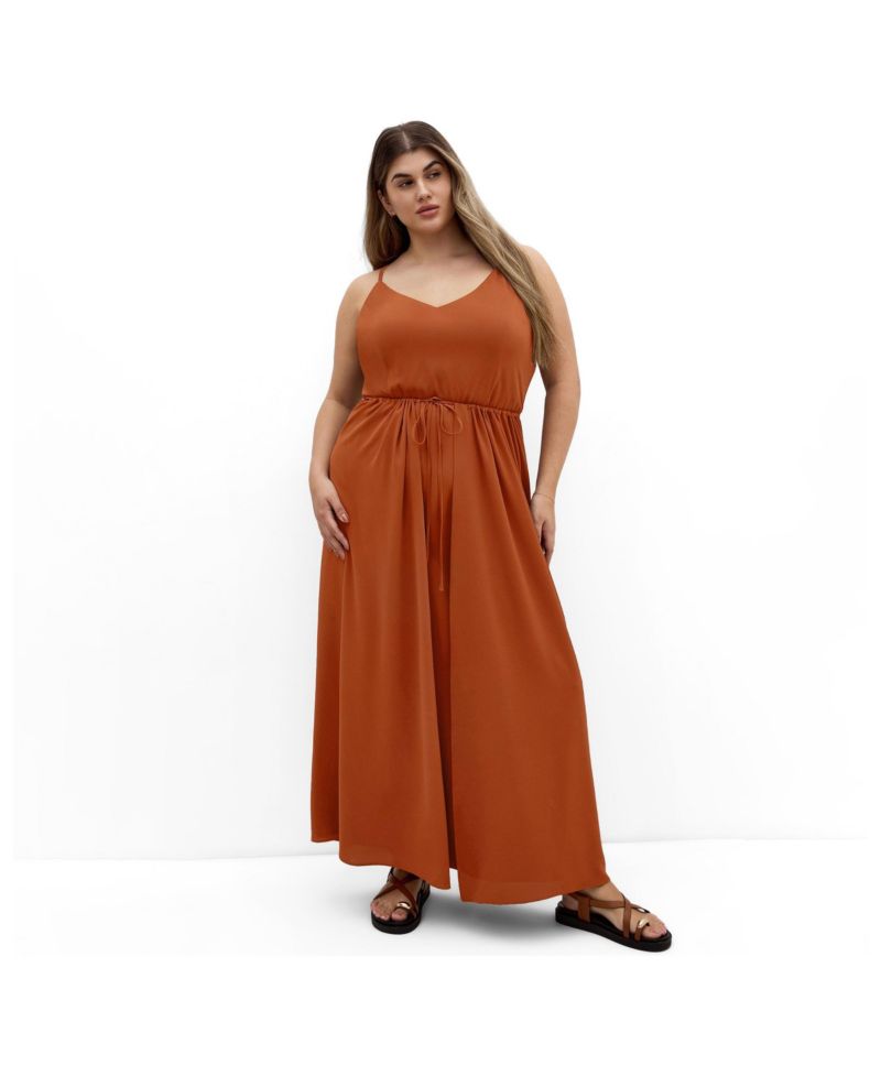 Women's Plus Size Divine Overlay Maxi Dress