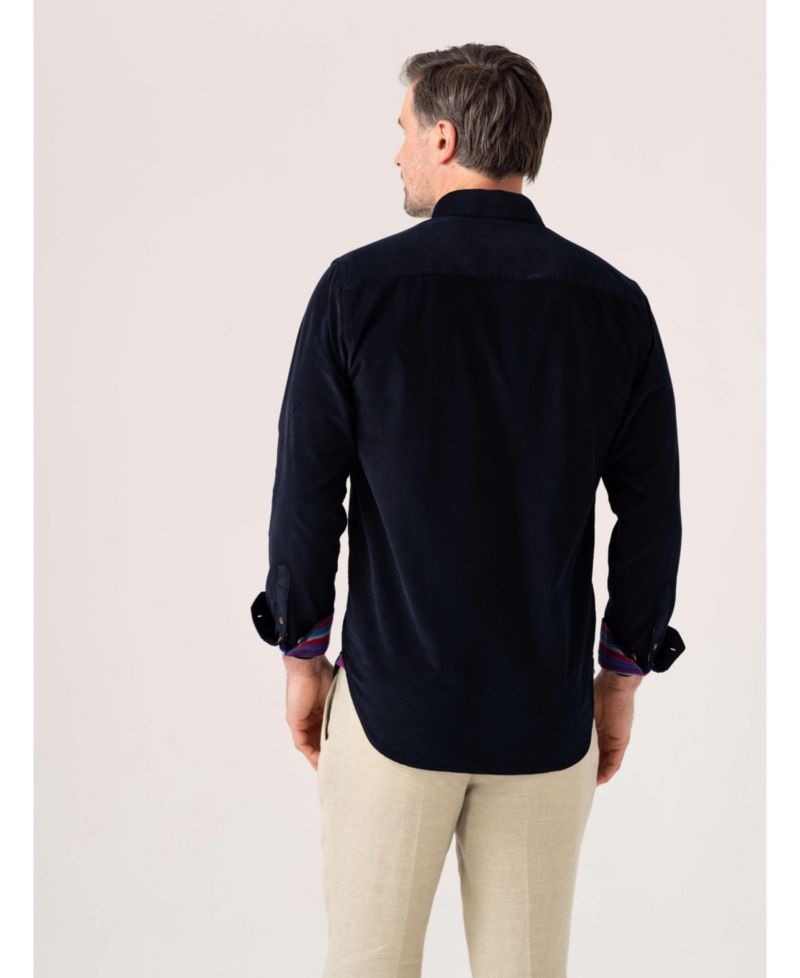 Men's Corduroy Long Sleeve Shirt