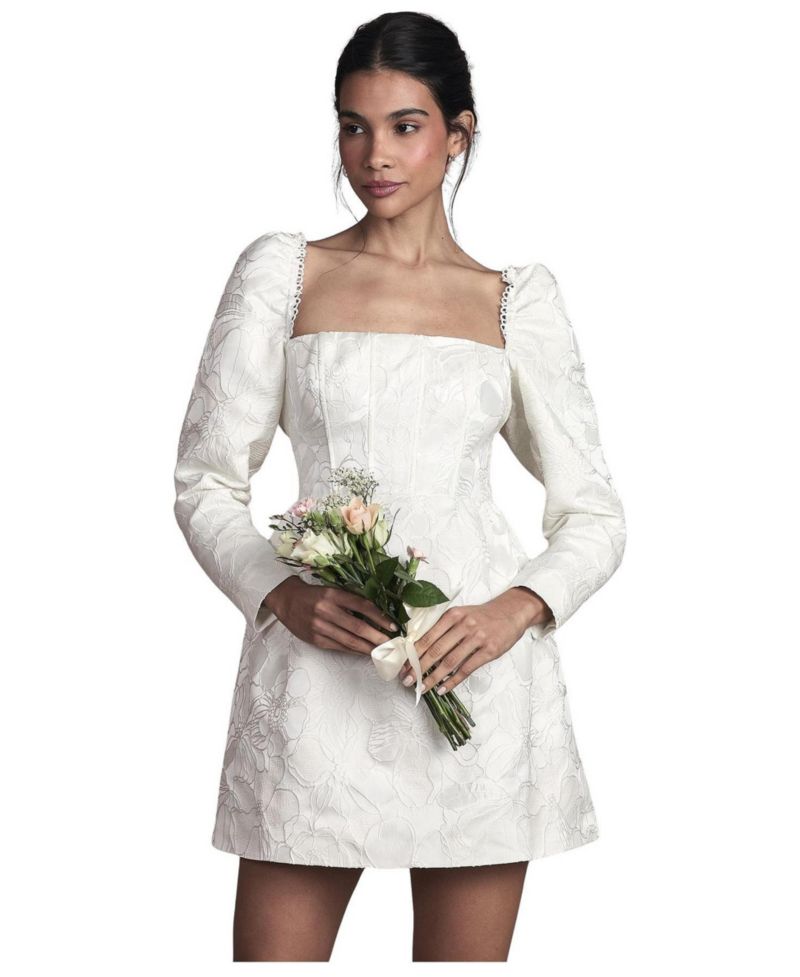 Women's Square Neck Mini Dress