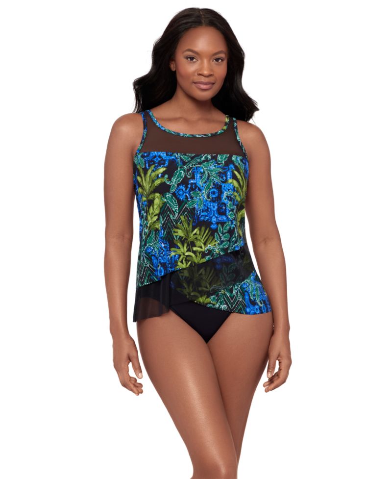 Illusionist Mirage Underwire Tankini Top