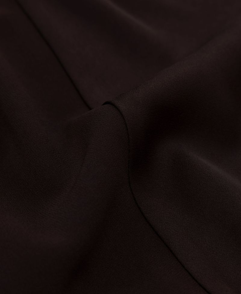 Women's Justine Cowl-Neck Tie-Waist Handkerchief-Hem Midi Dress