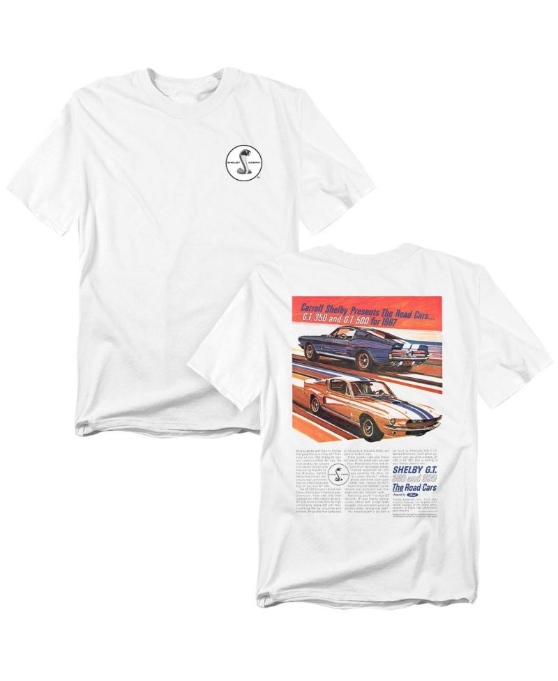 Men's Shelby Watercolor AD Front Back T-Shirt