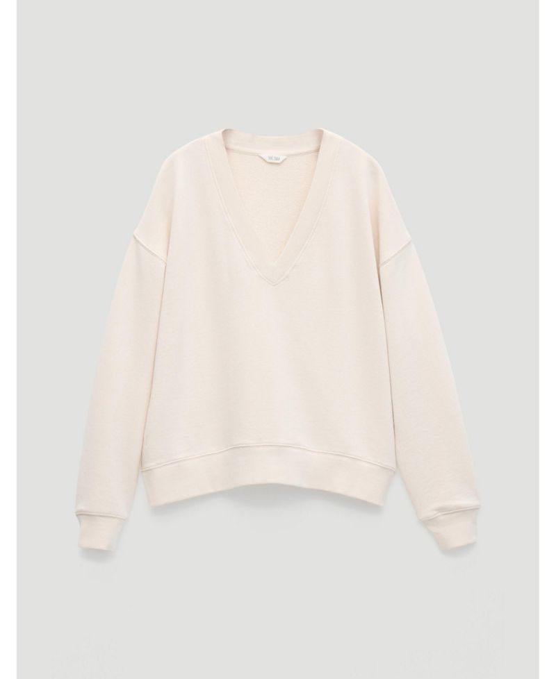 Women's Cleo V-Neck Cotton Sweatshirt