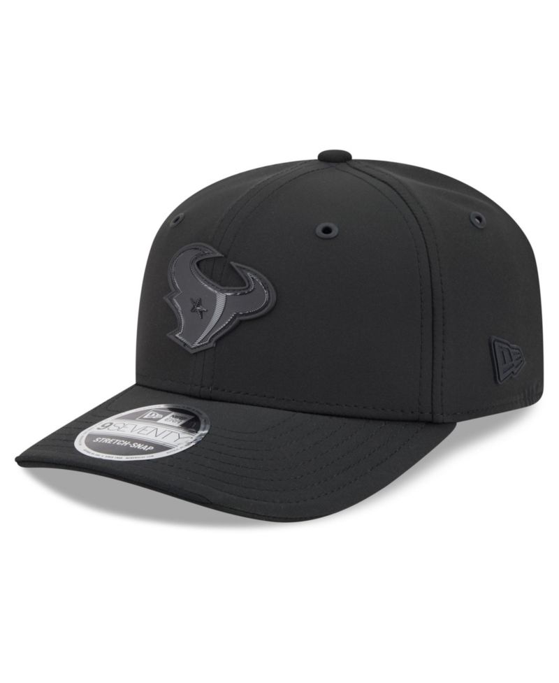 Men's Black Houston Texans 2026 Sideline 9SEVENTY Adjustable Hat