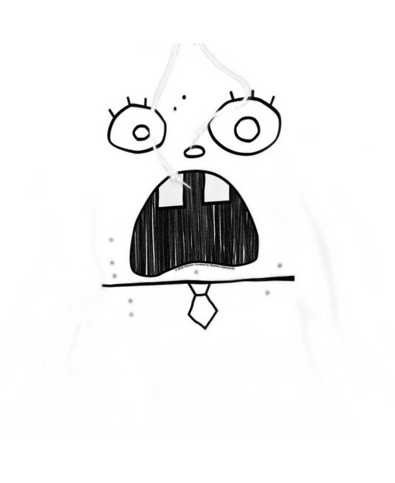 Men's Doogle Face Graphic Pull-Over Hoodie