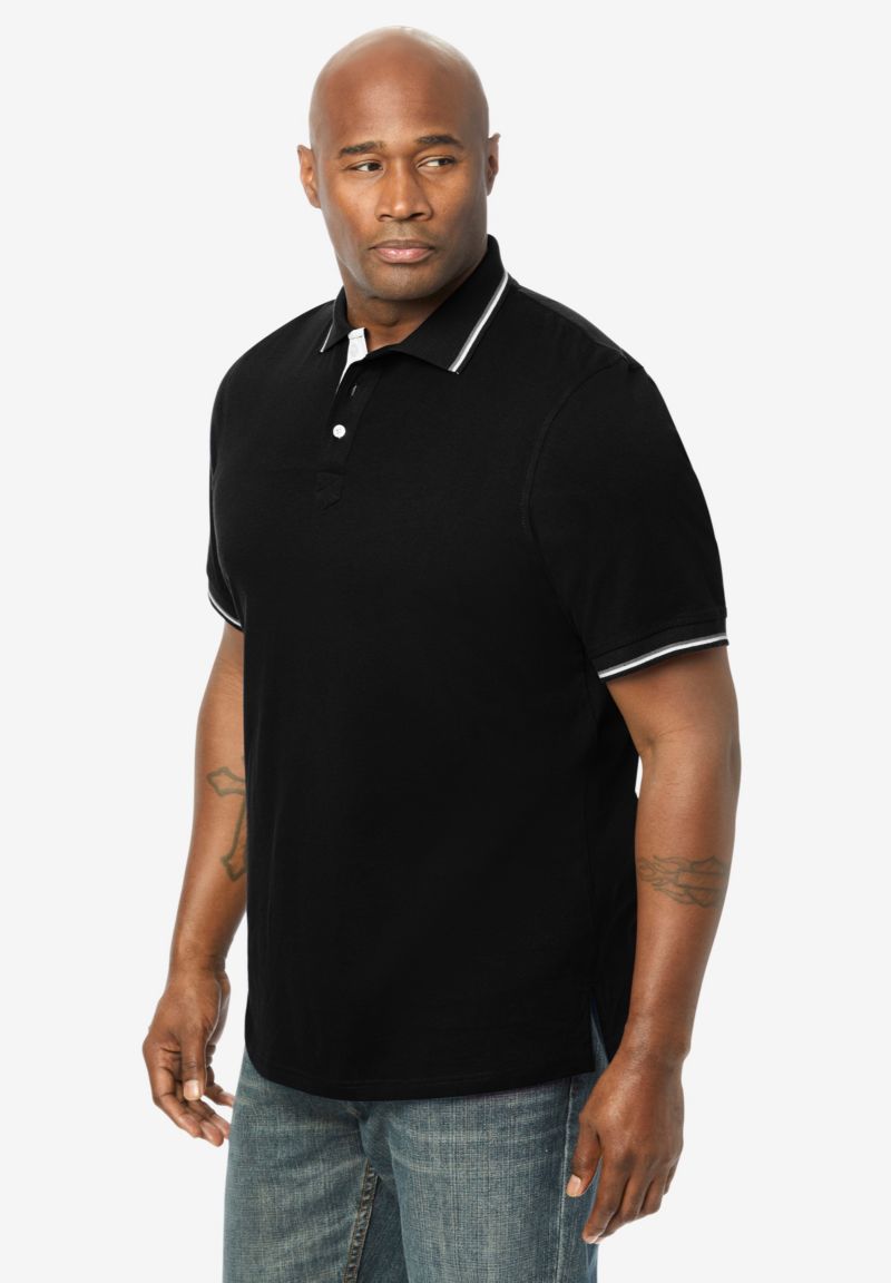 Men's Double Tipped Polo