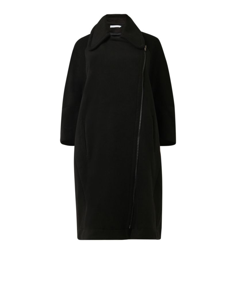Women's Boxy Biker Coat