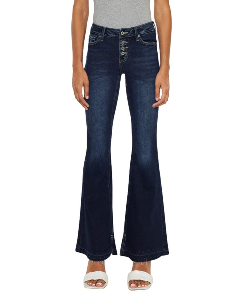 Women's Lurice Mid Rise Flare Jeans