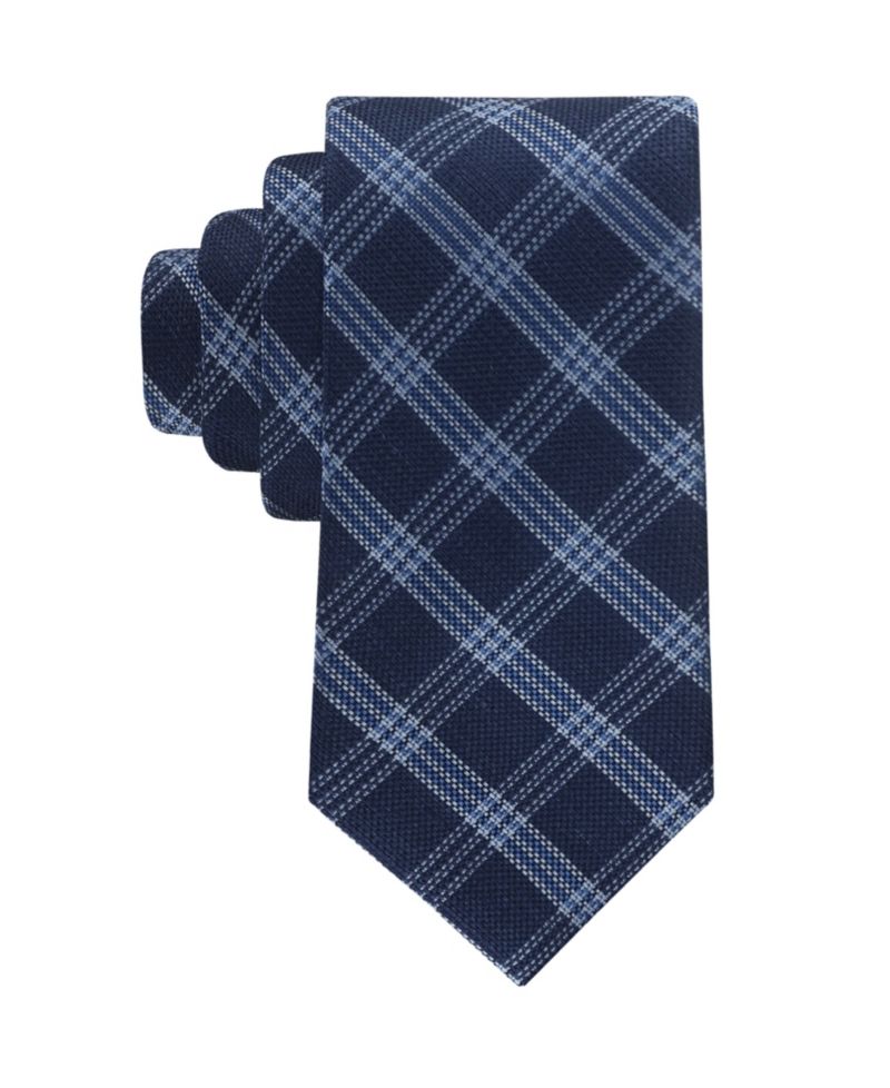 Men's Gentry Grid Pattern Classic Tie