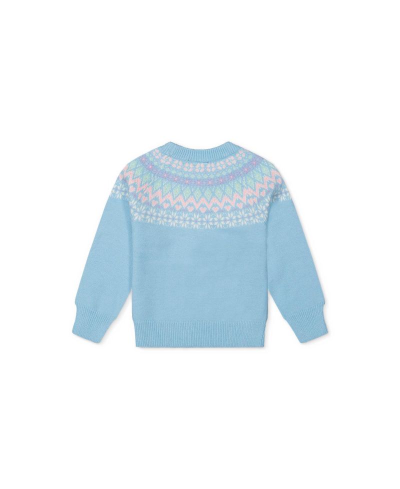 Big Girls 4-16 Apres-Ski Fair-Isle Raglan Sweater