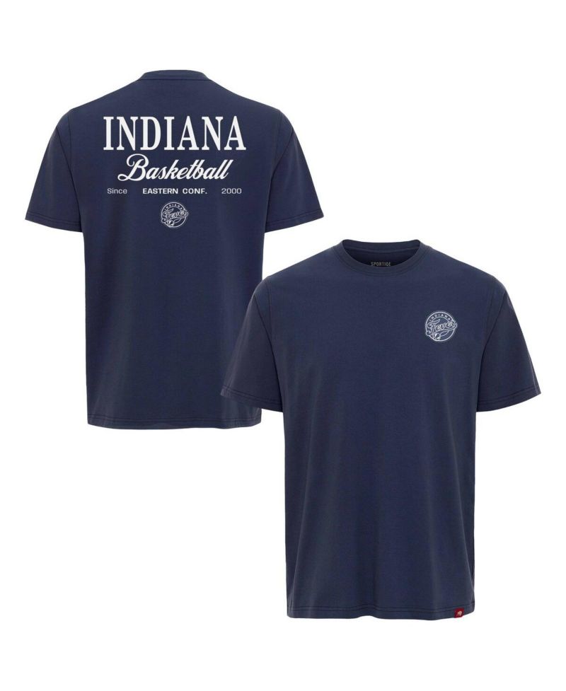 Men's and Women's Blue Indiana Fever Athletic Club Collection Duke Relaxed Fit Premium T-Shirt